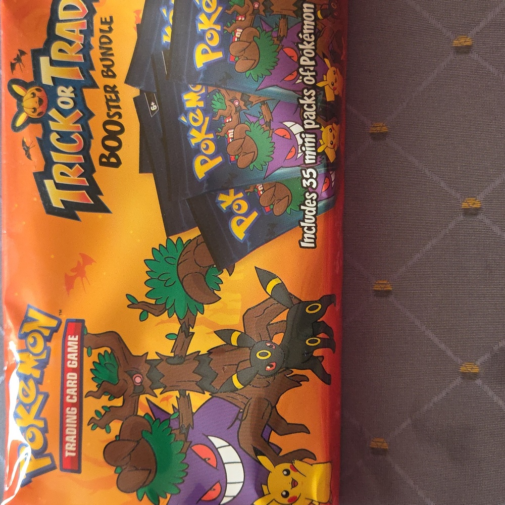 Pokemon TCG: 2024 Trick or Trade Booster Bundle Sealed (35 mini packs)